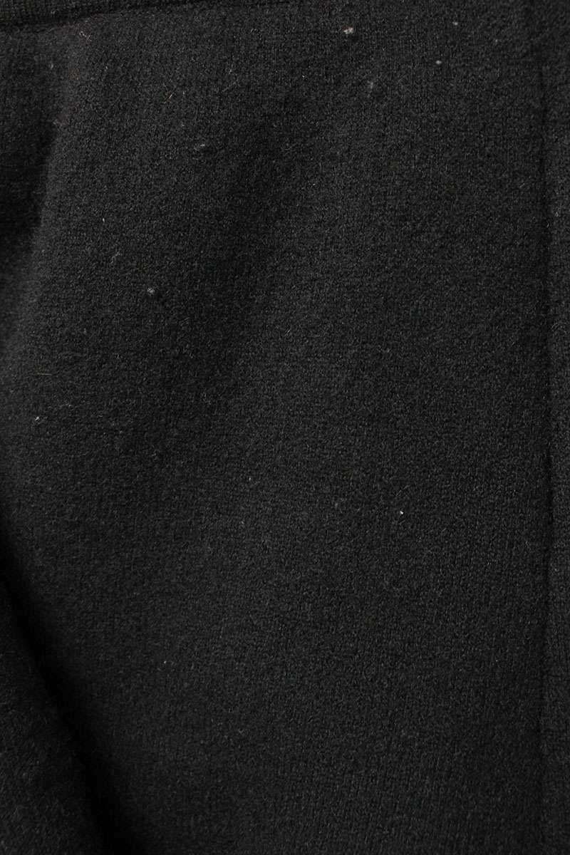 Chrome Hearts Not Floral Embroidery Cashmere Knit Long Pants — view 3