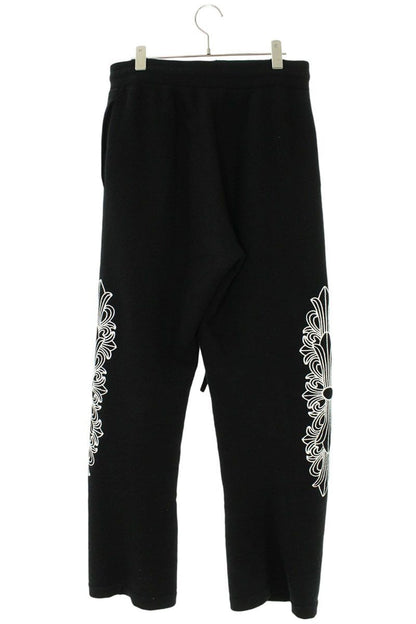 Chrome Hearts Not Floral Embroidery Cashmere Knit Long Pants — view 2
