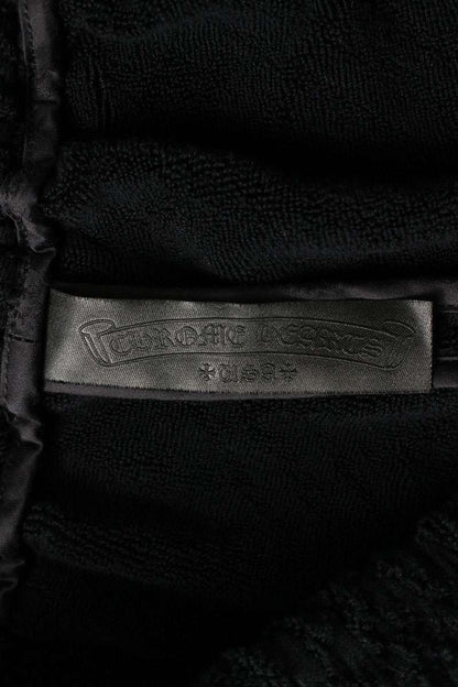 Chrome Hearts Cross Ball Button CH Plus All Over Pattern Pile Shorts — view 3