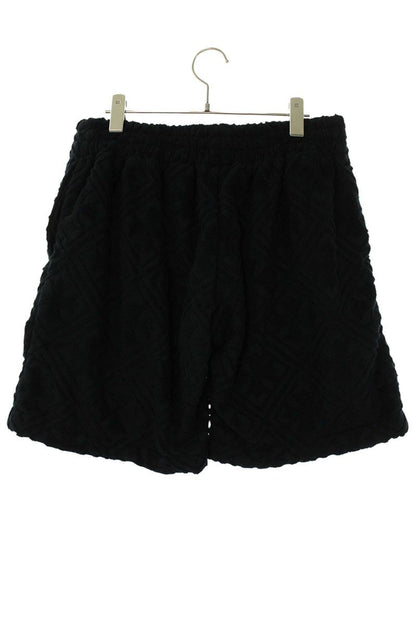 Chrome Hearts Cross Ball Button CH Plus All Over Pattern Pile Shorts — view 2