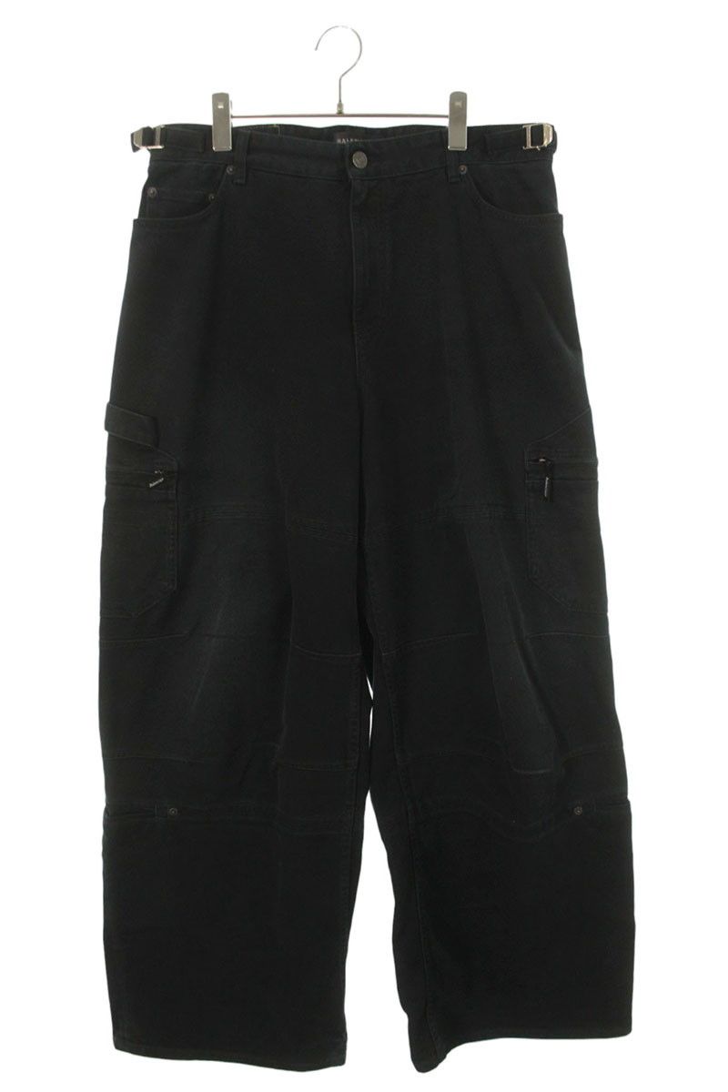 Balenciaga Baggy Multi Pocket Denim Pants