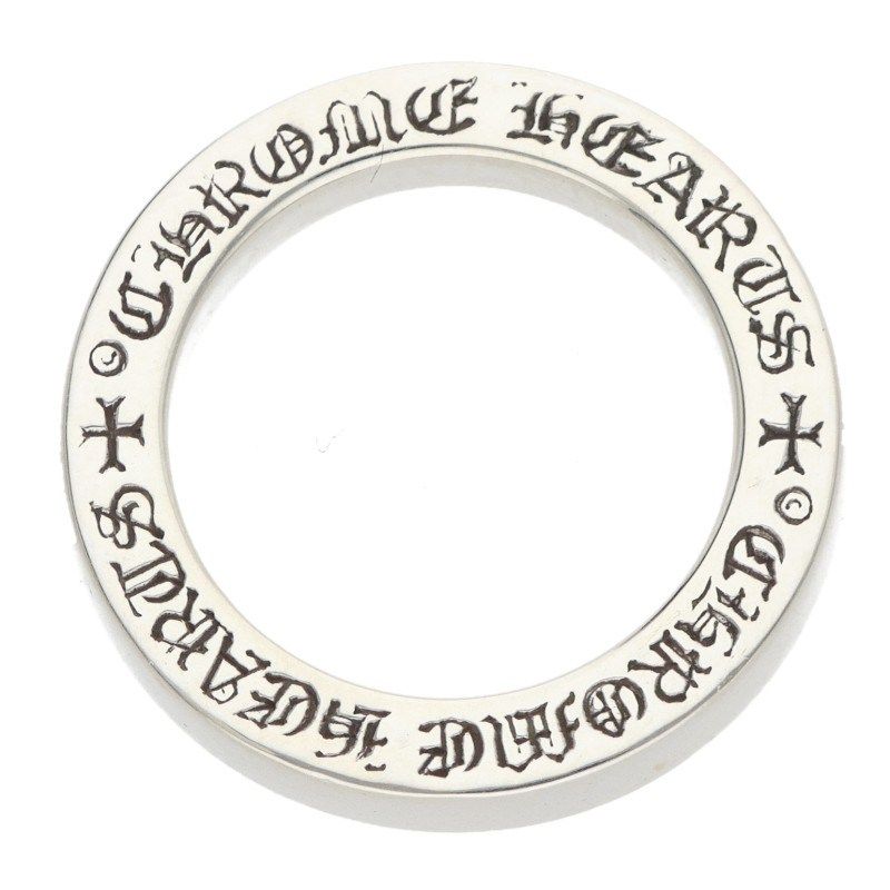 Chrome Hearts mm Spacer Pln mm Plain Silver Ring
