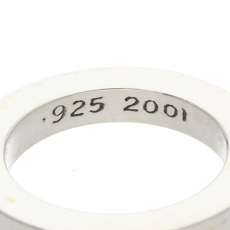 Chrome Hearts mm Spacer Pln mm Plain Silver Ring — view 3