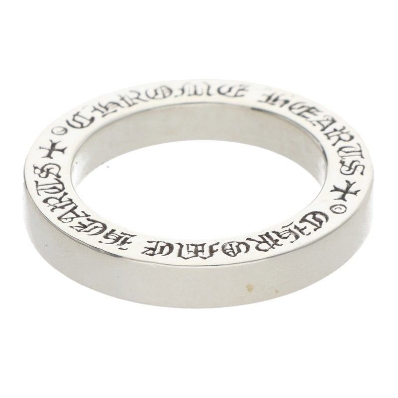 Chrome Hearts mm Spacer Pln mm Plain Silver Ring — view 5
