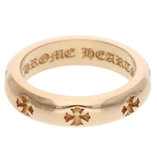 Chrome Hearts 22k Negative CH Plus Gold Ring
