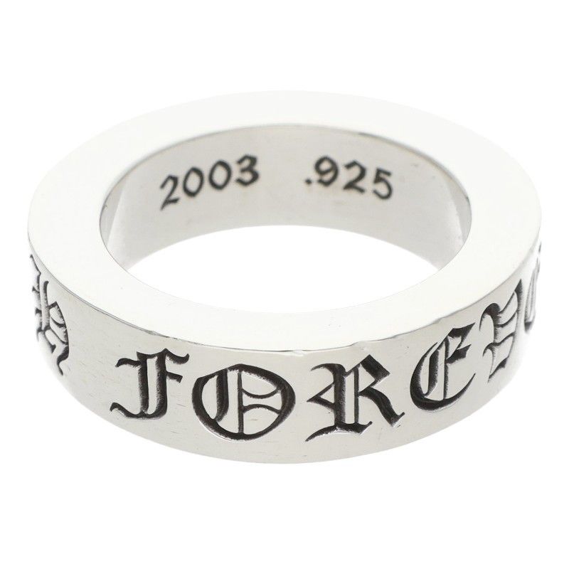 Chrome Hearts mm Spacer Forever Silver Ring