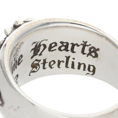 Chrome Hearts Flrl Crs Floral Cross Silver Ring — view 3