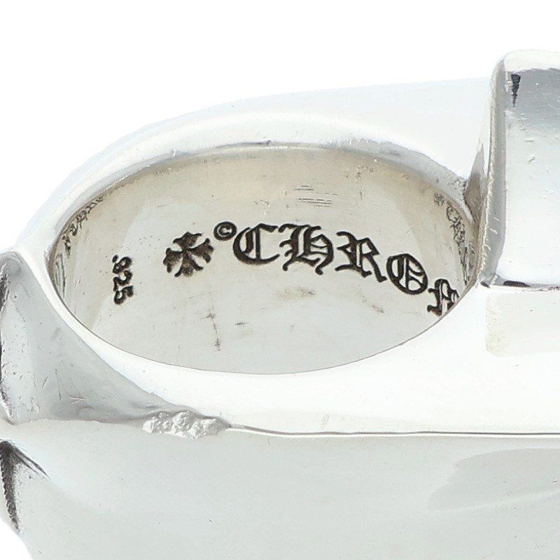 Chrome Hearts Str Lrg Large Star Silver Ring — view 3