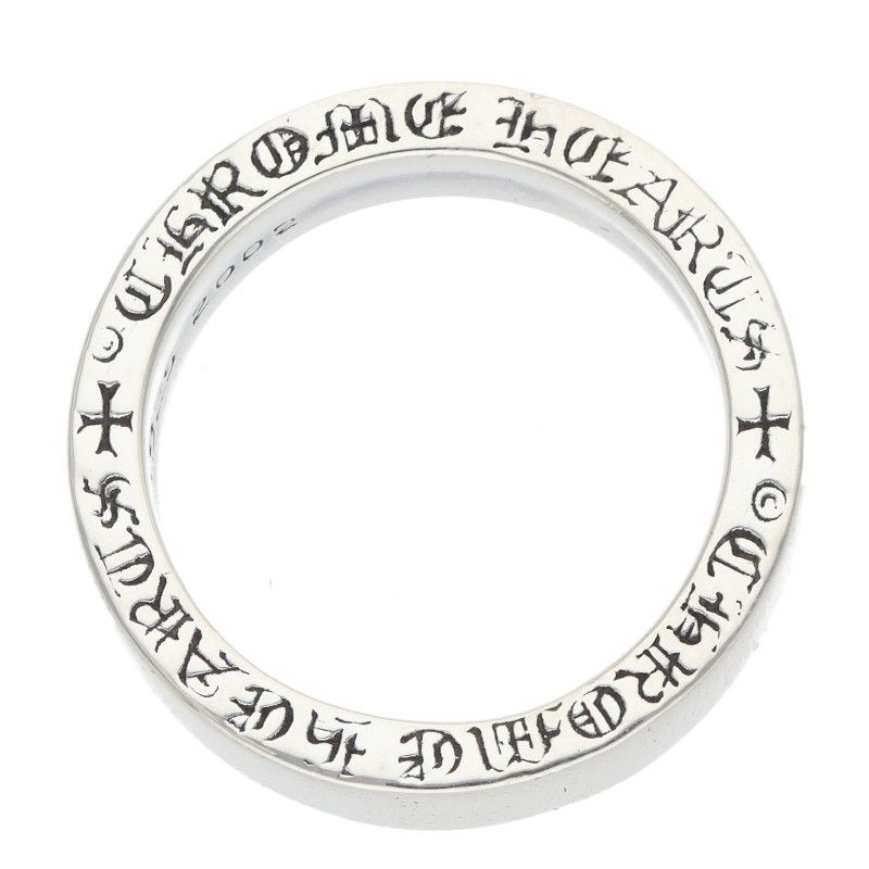 Chrome Hearts mm Spacer Pln mm Plain Silver Ring
