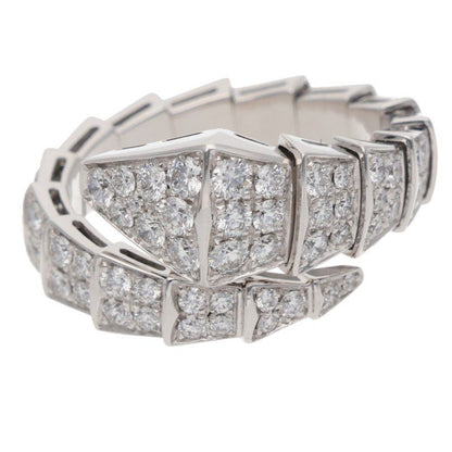 Bvlgari Serpenti Vipa Single Coil Full Pave Diamond Ring