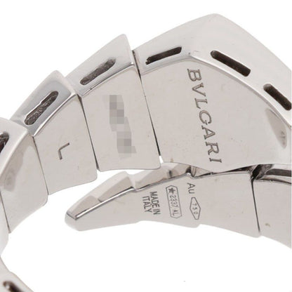 Bvlgari Serpenti Vipa Single Coil Full Pave Diamond Ring — view 3