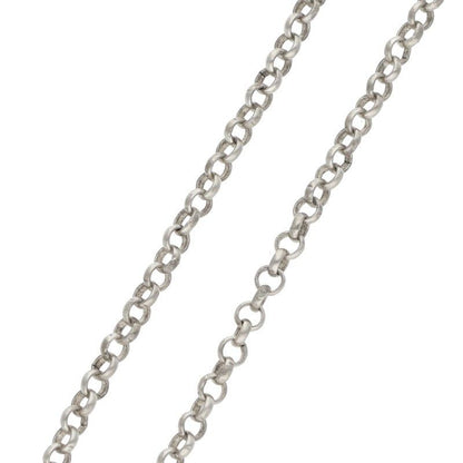 Chrome Hearts Neckchain Roll Chain Silver Necklace — view 5