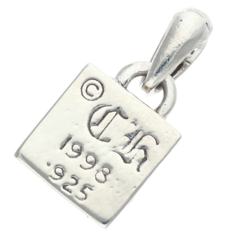 Chrome Hearts Framed CH Plus Charm Silver Pendant — view 2