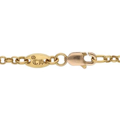 Chrome Hearts 22k Neckchain Roll Chain Gold Necklace — view 3