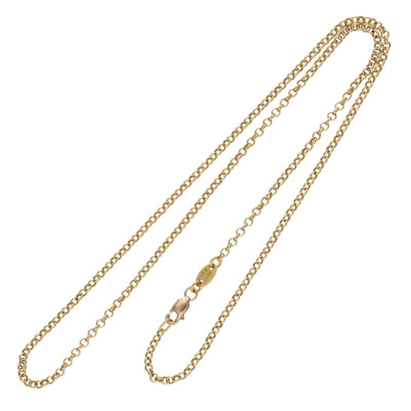 Chrome Hearts 22k Neckchain Roll Chain Gold Necklace — view 2