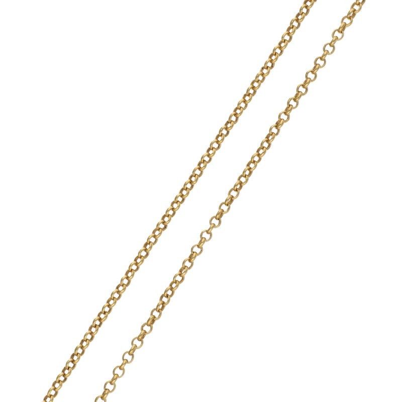 Chrome Hearts 22k Neckchain Roll Chain Gold Necklace — view 5