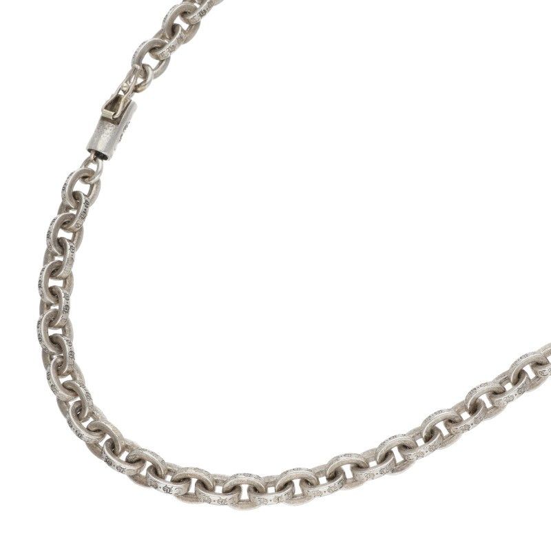 Chrome Hearts Paper Chain 20 Silver Necklace