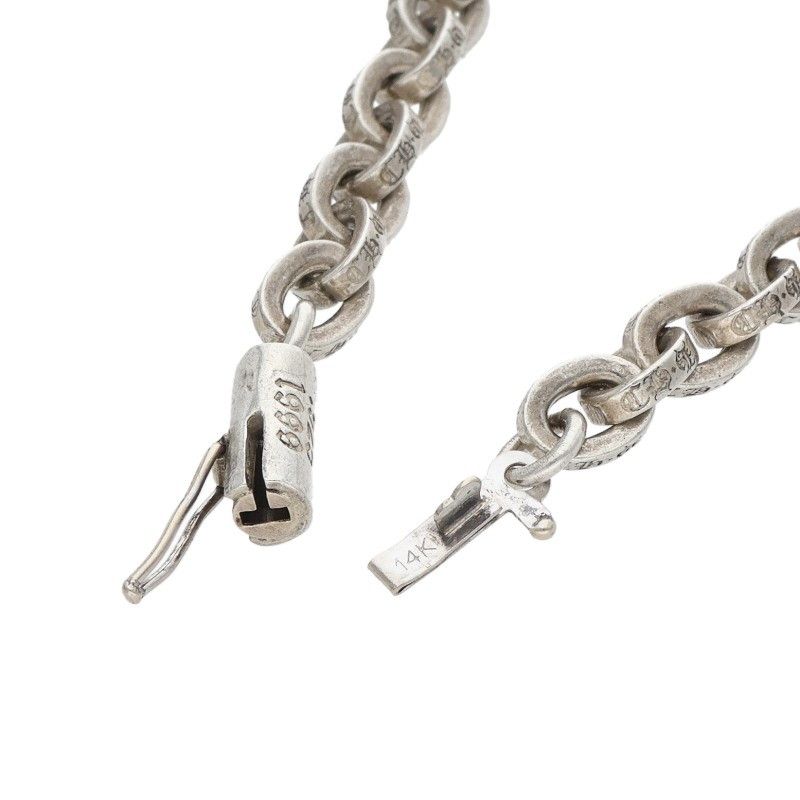 Chrome Hearts Paper Chain 20 Silver Necklace — view 5