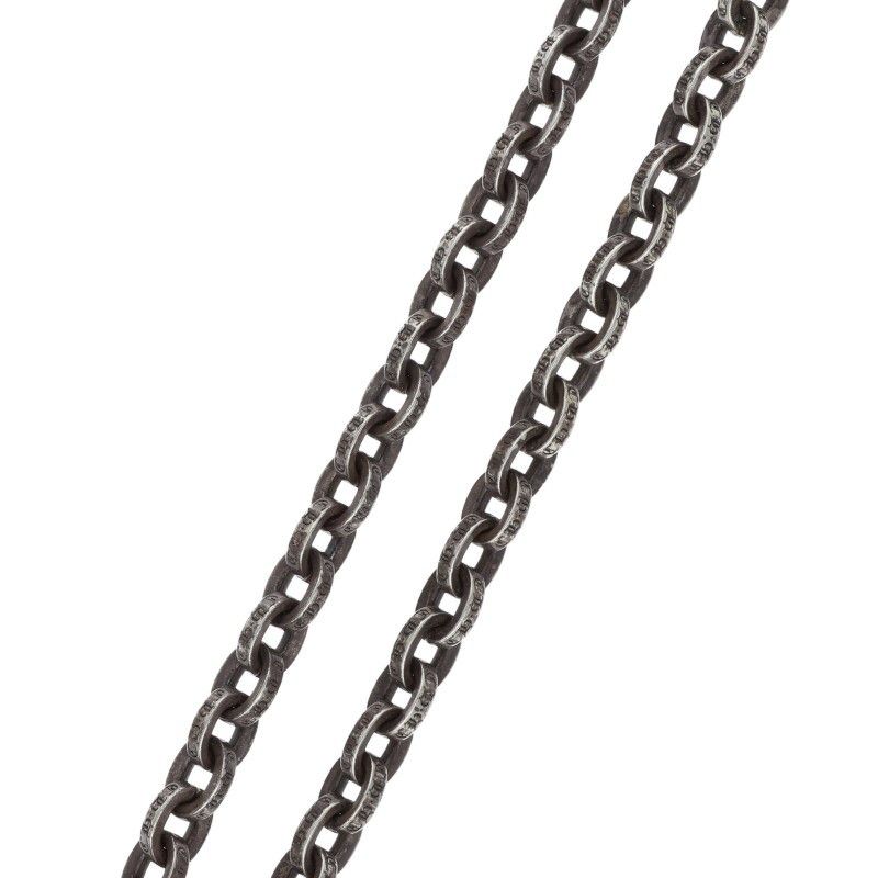 Chrome Hearts Paper Chain 18 Silver Necklace — view 5