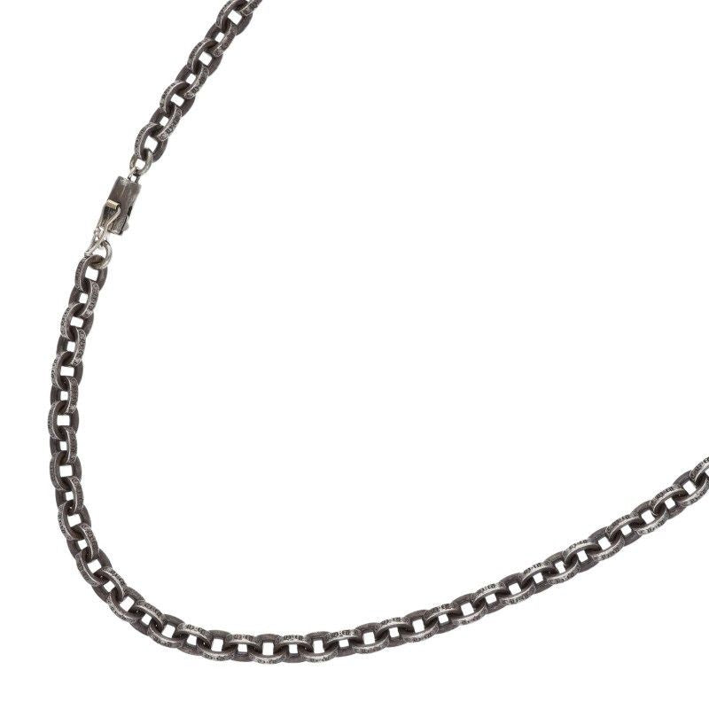 Chrome Hearts Paper Chain 18 Silver Necklace