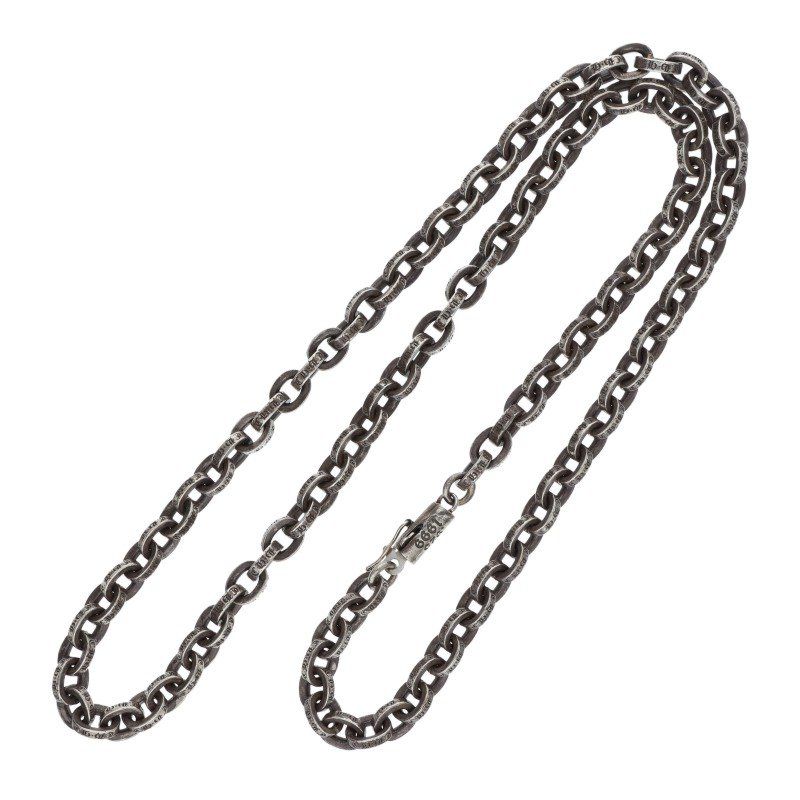 Chrome Hearts Paper Chain 18 Silver Necklace — view 2