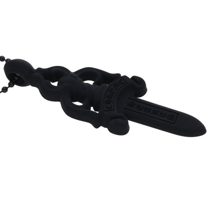 Chrome Hearts Rubber Large Dagger Silicone Necklace — view 4