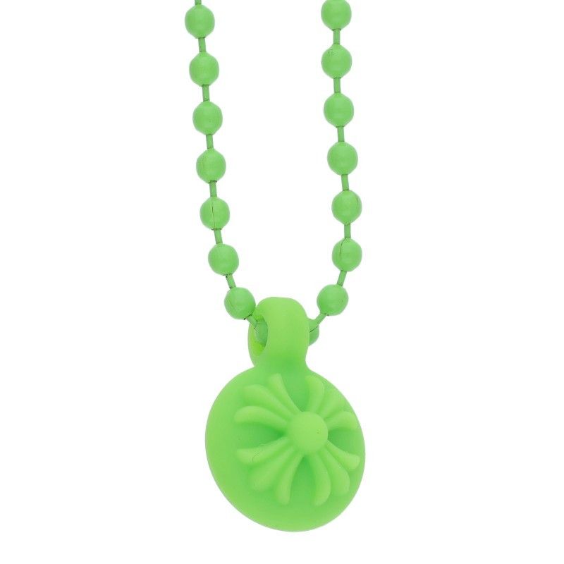 Chrome Hearts Rubber Crs Ball Cross Silicone Necklace — view 3