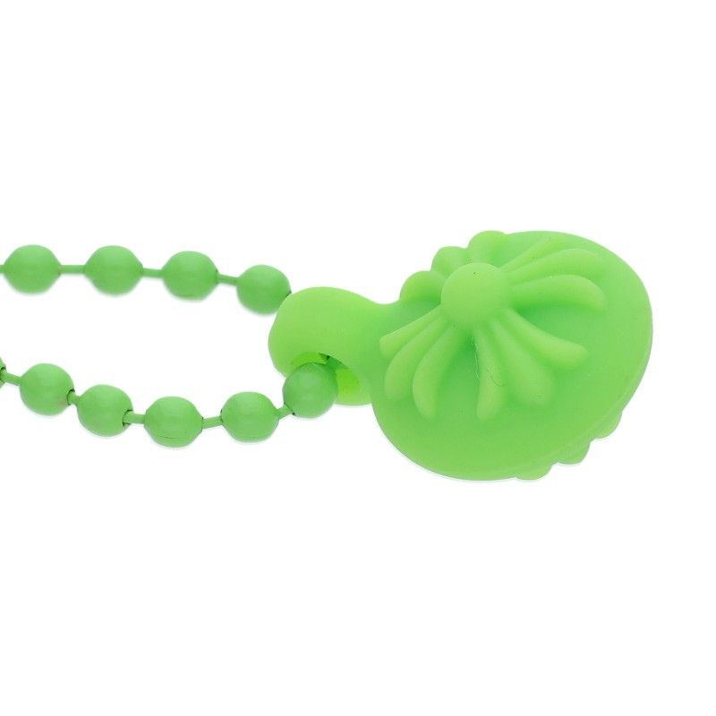 Chrome Hearts Rubber Crs Ball Cross Silicone Necklace — view 4