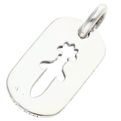 Chrome Hearts D Tag Sml CO Dag Cutout Dagger Dog Tag Small Pendant