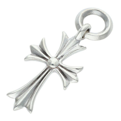 Chrome Hearts Tiny CH Cross Charm Silver Pendant