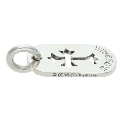 Chrome Hearts D Tag Sml CO Crs Cutout Cross Dog Tag Blue Mountain Limited Small — view 3