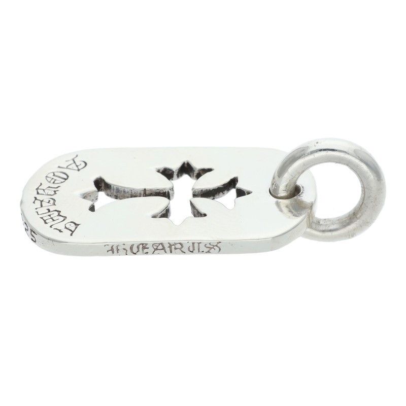 Chrome Hearts D Tag Sml CO Crs Cutout Cross Dog Tag Blue Mountain Limited Small — view 5