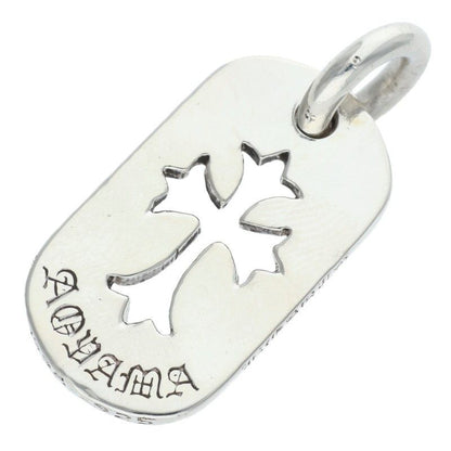 Chrome Hearts D Tag Sml CO Crs Cutout Cross Dog Tag Blue Mountain Limited Small