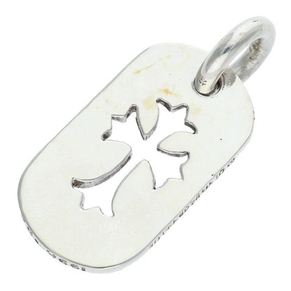 Chrome Hearts D Tag Sml CO Crs Cutout Cross Dog Tag Blue Mountain Limited Small — view 2