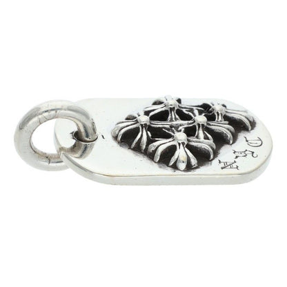 Chrome Hearts Raised Dogtag Dog Tag Nyc Limited Charm Silver Pendant — view 3