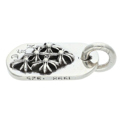 Chrome Hearts Raised Dogtag Dog Tag Nyc Limited Charm Silver Pendant — view 5