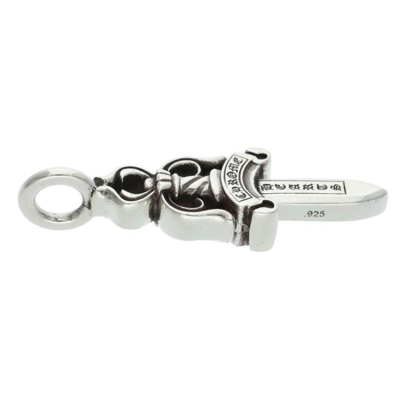Chrome Hearts Double Dagger Pendant Silver — view 4