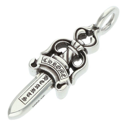 Chrome Hearts Double Dagger Pendant Silver — view 2