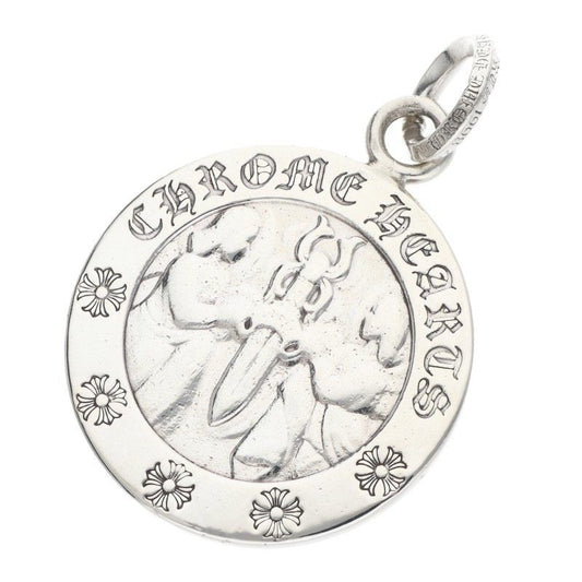 Chrome Hearts Chrm Angl Mdl LG Large Angel Medal Pendant