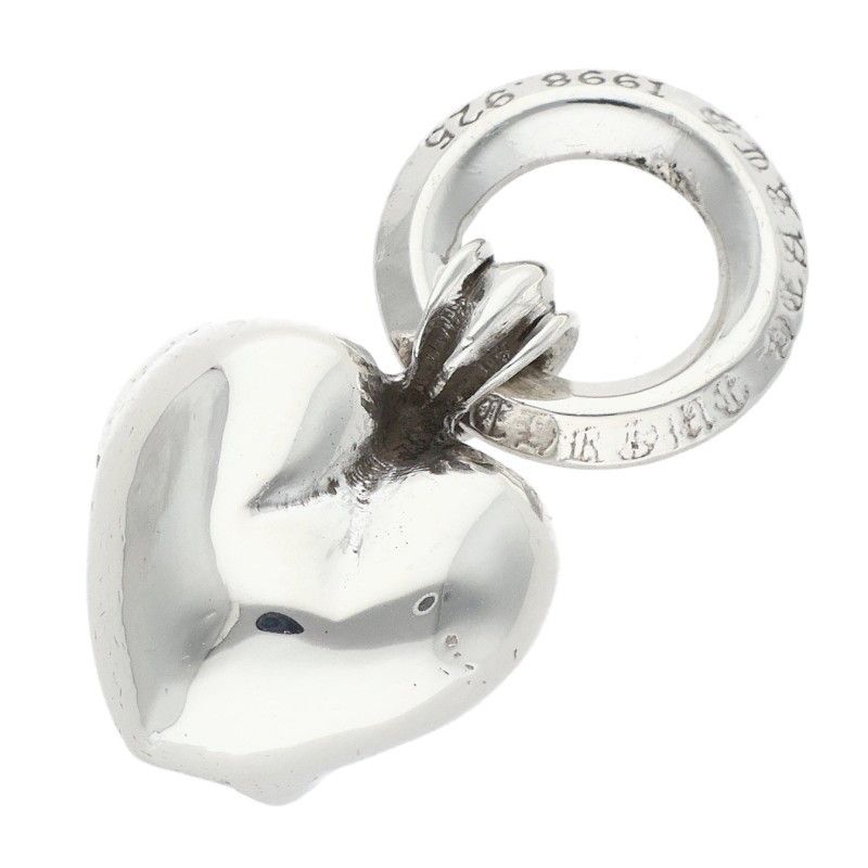 Chrome Heart Charm Silver Pendant — view 2