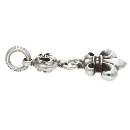 Chrome Hearts BS Fleur BS Flare Charm Silver Pendant — view 4