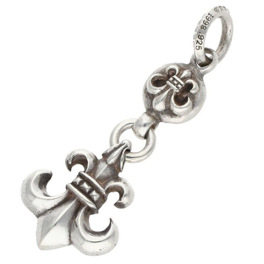 Chrome Hearts BS Fleur BS Flare Charm Silver Pendant