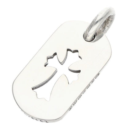 Chrome Hearts D Tag Sml CO Crs Cutout Cross Dog Tag Small Pendant — view 2