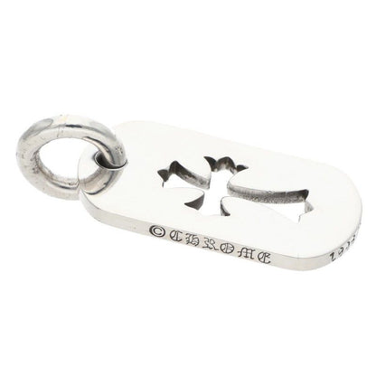 Chrome Hearts D Tag Sml CO Crs Cutout Cross Dog Tag Small Pendant — view 3