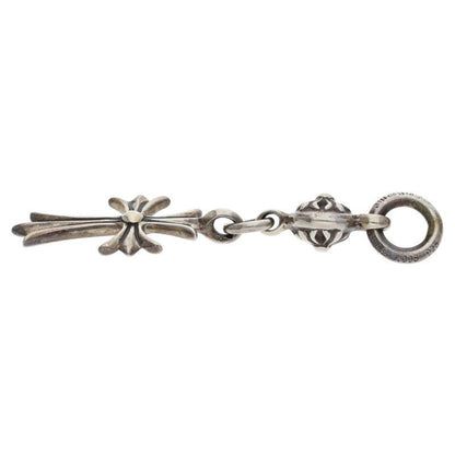 Chrome Hearts Tny CH Crs 1 Ball Tiny CH Cross Silver Pendant — view 5
