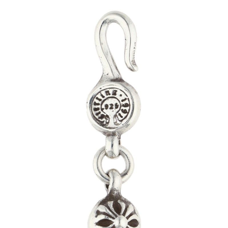 Chrome Hearts No1 Ball 1 Cross Silver Bracelet — view 4