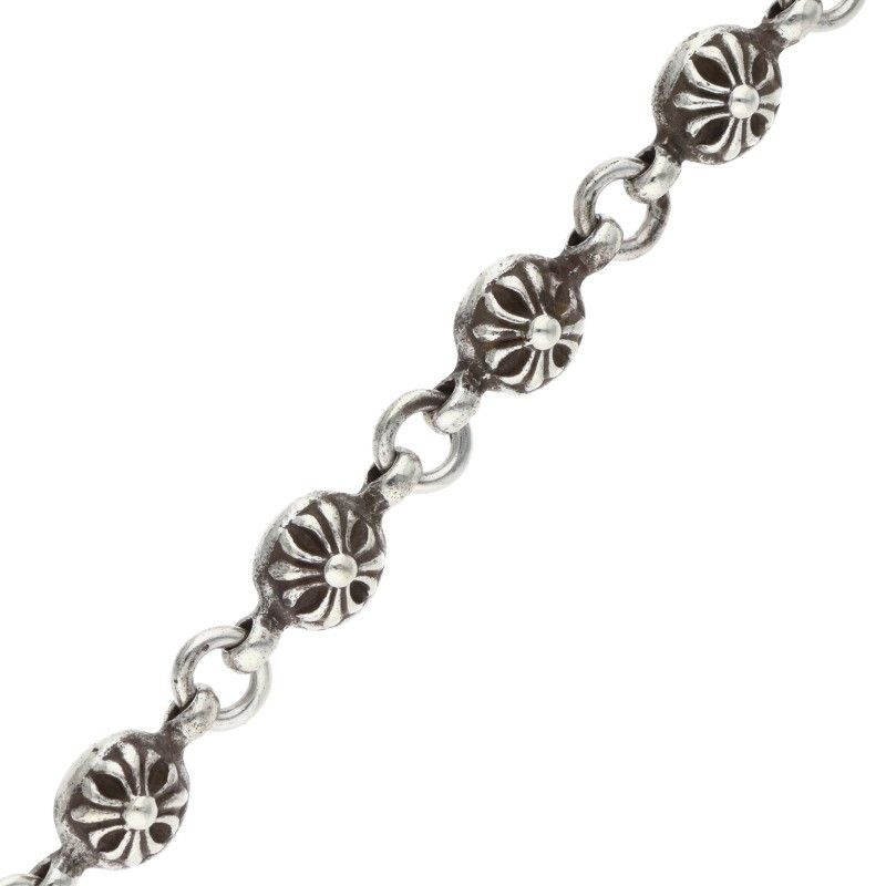 Chrome Hearts No1 Ball 1 Cross Silver Bracelet — view 5