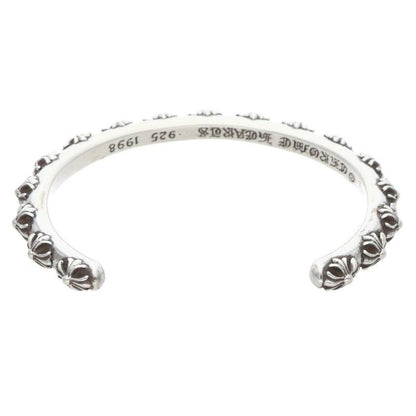 Chrome Hearts Bangle Cross Band Silver Bracelet — view 2