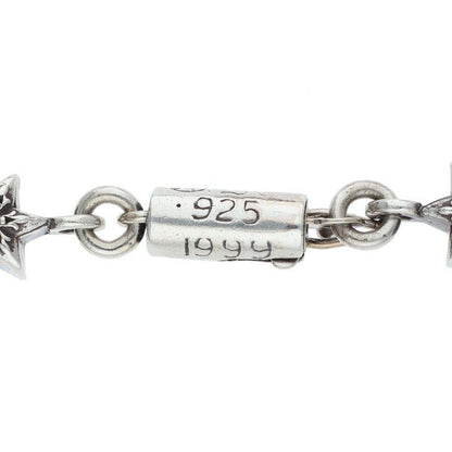 Chrome Hearts Chn Tny Star Diamond Vintage Silver Bracelet — view 4
