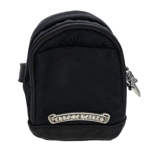 Chrome Hearts Wristhim Back Pack Leather Switchable All Over Pattern Nylon
